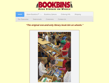 Tablet Screenshot of bookbins.net